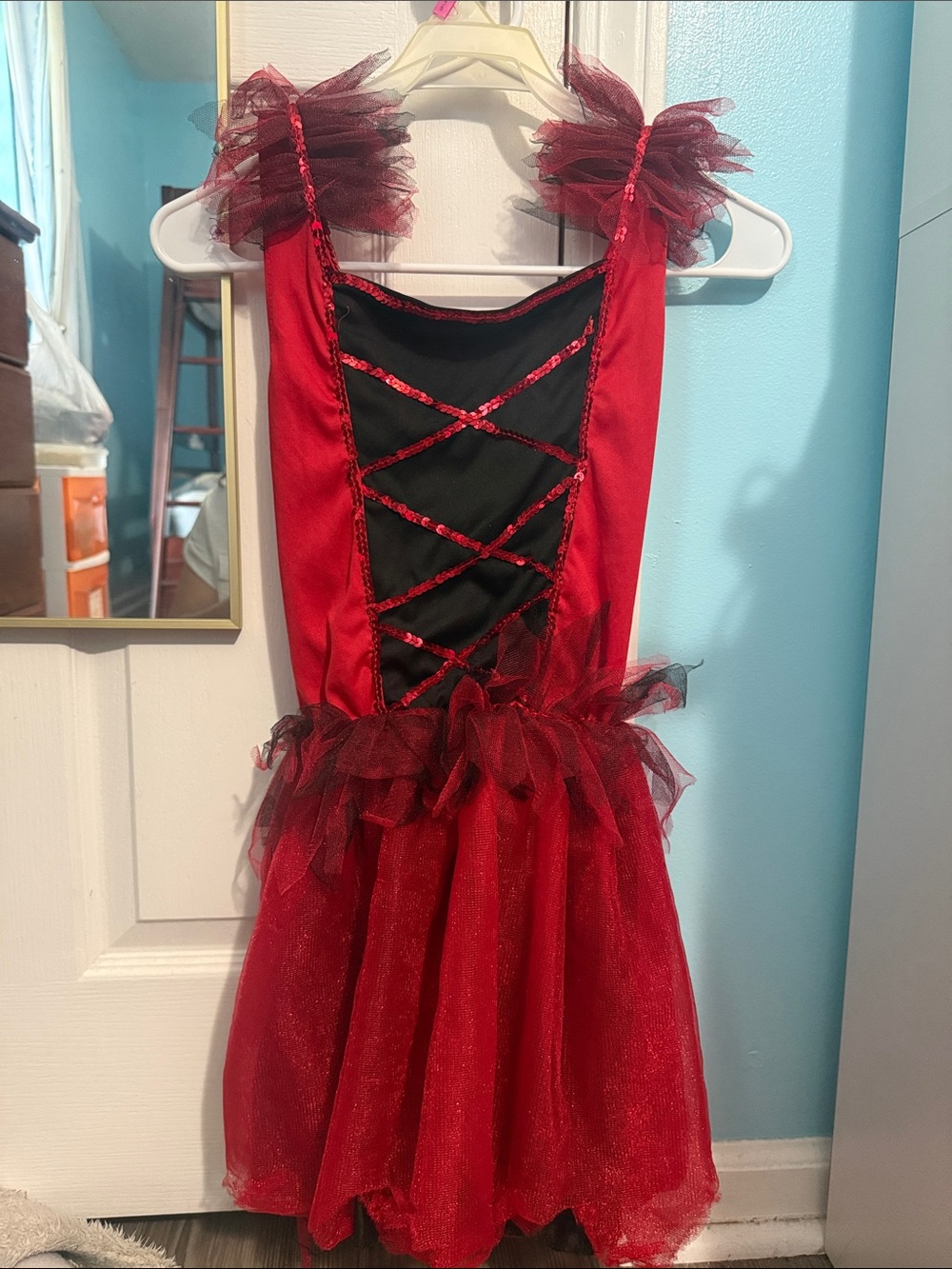 Red and Black Halloween Dress